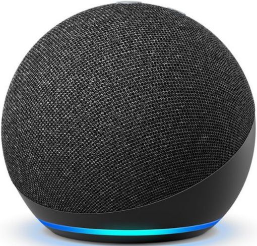 Amazon - Echo 4th Gen With premium sound, smart home hub, and Alexa - Charcoal