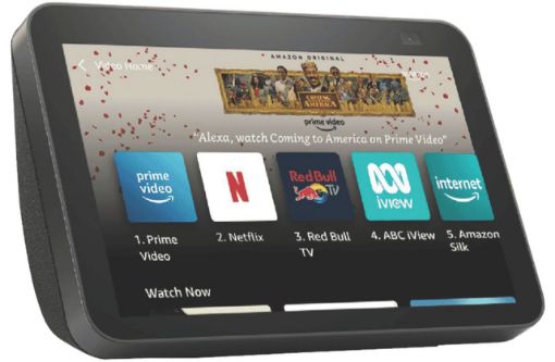 Amazon Echo Show 8 (2nd Gen) HD smart display with Alexa and 13 MP camera - Charcoal