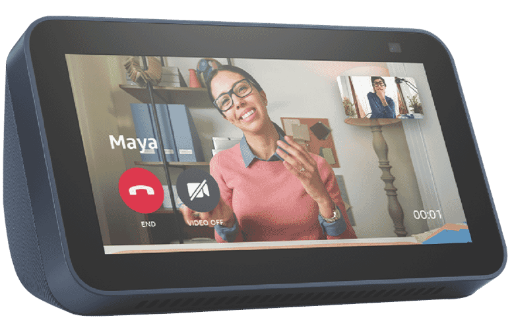 Amazon Echo Show 5 (2nd Gen) Smart display with Alexa and 2 MP camera - Deep Sea Blue