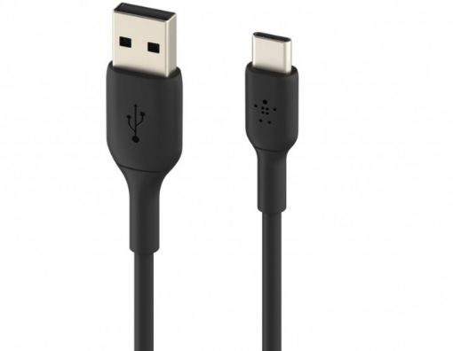 Picture of Belkin - Belkin BoostCharge 2m USB-C to USB-A Cable - Black