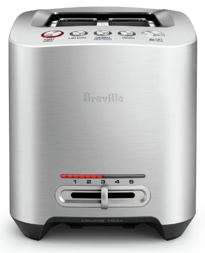 Picture of Breville - the Smart Toast 2 Slice - Brushed Stainless Steel