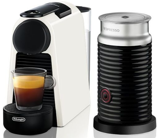 Picture of Delonghi - Nespresso Essenza Mini & Milk Coffee Machine - White