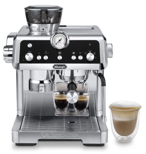 Picture of Delonghi - La Specialista Prestigio Coffee Machine - Silver