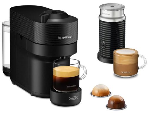 Picture of Delonghi - Nespresso Vertuo Pop Coffee Machine Bundle - Black