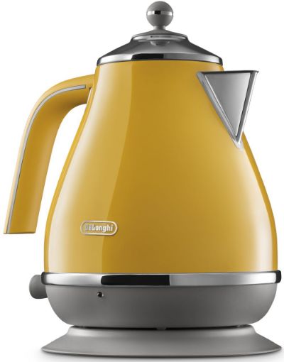 Picture of Delonghi - Icona Capitals Kettle - Yellow