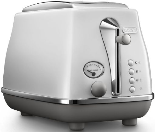 Picture of Delonghi - Icona Capitals 2 Slice Toaster - White