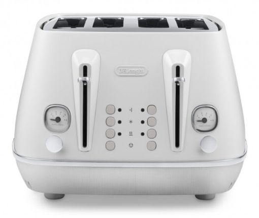 Picture of Delonghi - Distinta Moments 4 Slice Toaster Sunshine White