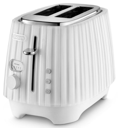 Picture of Delonghi Ballerina 2-Slice Toaster - Opaline White