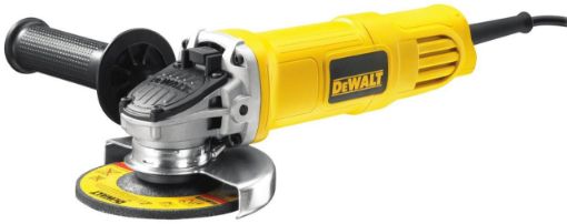 Picture of Dewalt - 100mm Toggle Switch Small Angle Grinder - Yellow