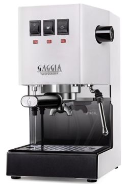 Gaggia - Classic Pro Espresso Machine - White