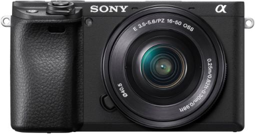 Sony - A6400 Premium Digital E-Mount APS-C Camera Body with 16-50mm Camera Lens - Black