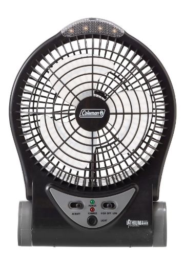 Picture of Coleman - Fan Lithium Ion Rechargeable Table (6")