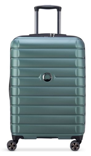 Picture of Delsey - 66cm Shadow 5.0 4Dbl Wheel Expand Trolley Case - Green