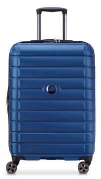 Delsey - 66cm Shadow 5.0 4Dbl Wheel Expand Trolley Case - Blue