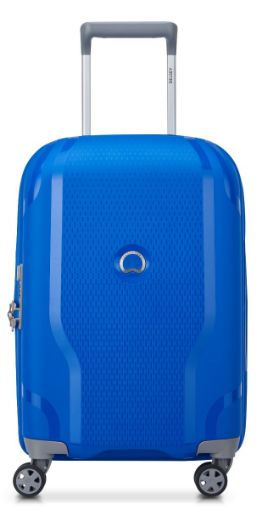 Delsey - 76cm Clavel Val 4 Dbl Wheels Expandable Trolley Case - Klein Blue