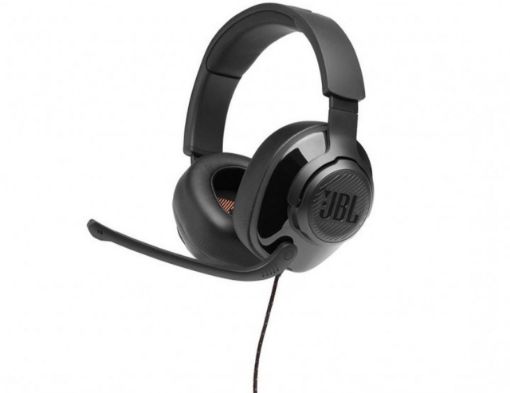 JBL Quantum 200Wired Over ear Gaming Headset with Flipup Mic Black