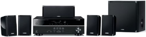 Yamaha 5.1 Channel Home Theatre System Black