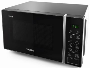 Whirpool 20L 700W LED Display 245mm Turntable Microwave Black