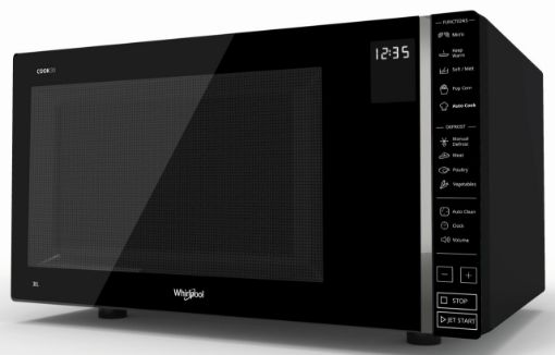 Picture of Whirpool 30L 900W LED Display 280mm Turntable Microwave Black