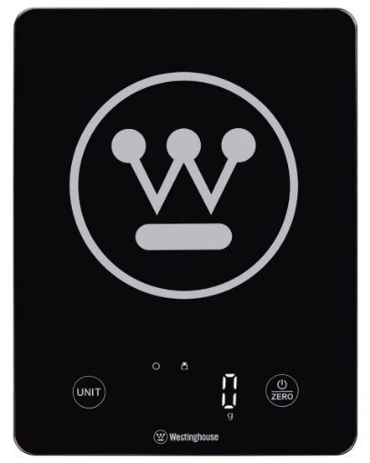 Westinghouse Digital Kitchen Scales 10kg capacity Black