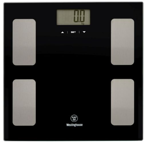 Westinghouse Digital Personal Body Fat/Hydration Scales Black
