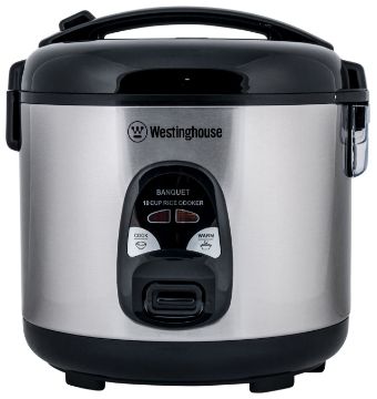 Westinghouse 10 Cup Rice Cooker Stainless Steel