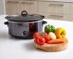 Westinghouse 6.5L Slow Cooker Black/Stainless Steel