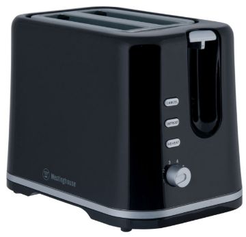 Westinghouse 2 Slice Plastic Toaster Black