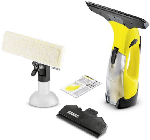 Karcher - WV 5 Premium Window Handheld Vacuum Cleaner - Yellow