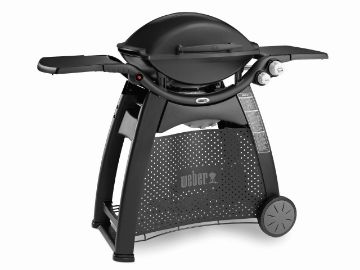 Weber - Family Q Black (Q3100) LPG (Gas Bottle Only) BBQ - Black