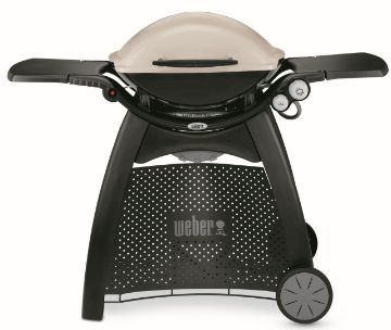 Weber - Family Q Black (Q3100) Natural Gas Only BBQ - Black