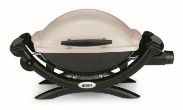 Weber Baby Q (Q1000) LPG (for use Gas Bottle Only) BBQ - Titanium