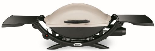 Weber Q (Q2000) LPG (for use with Gas Bottle Only) BBQ - Titanium