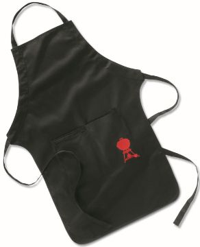 Weber - Black Apron with Red Kettle Motif 2017