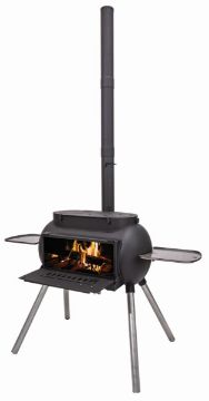 OzPig Big Pig Woodfire BBQ/Stove