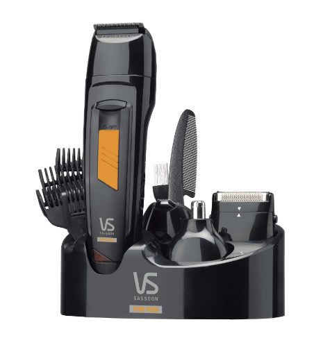 Vidal Sassoon for Men The Groom Buddy Face and Body Trimmer Black
