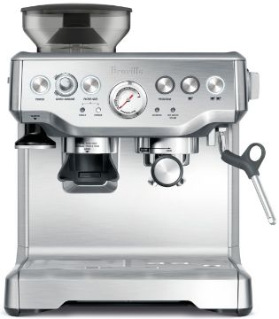 Breville - The Barista Express Coffee Machine - Chrome