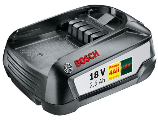 Bosch - Lithium-Ion Battery Pack PBA 18 V (18 Volt, 2.5 Ah, DIY)