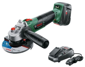 Bosch - Cordless 18V Angle Grinder 125mm with 4.0ah Battery and Charger