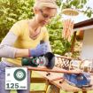 Bosch - Cordless 18V Angle Grinder 125mm with 4.0ah Battery and Charger
