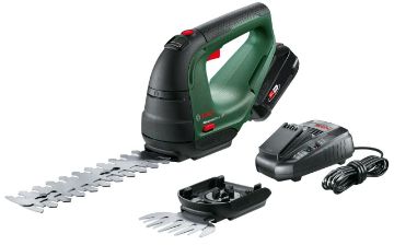 Bosch - Cordless 18V Hedge Shrub & Grass Shear Set w 2.5ah Battery & Charger