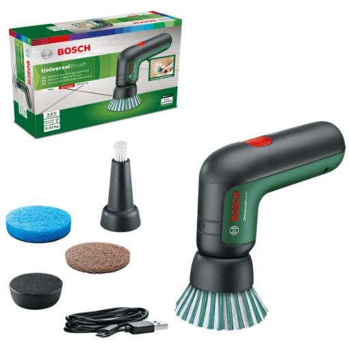 Bosch - 3.6 V Cordless Electric Power Cleaning Brush Cleaner Kit UniversalBrush
