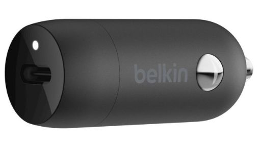 Belkin BoostCharge 20W USB-C PD Car Charger - Black