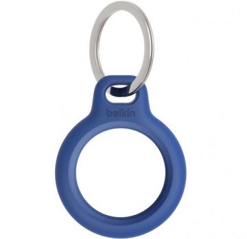 Belkin Secure Holder with Key Ring for AirTag - Blue