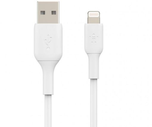 Belkin BoostCharge 1m Lightning to USB-A Cable - White