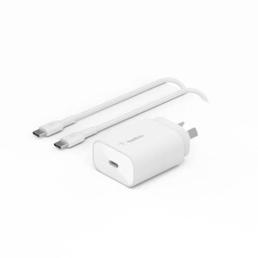 Belkin BOOST CHARGE PPS Wall Charger + USB-C to USB-C Cable 25W