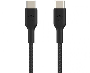 Belkin BoostCharge 1m USB-C to USB-C Braided Cable - Black