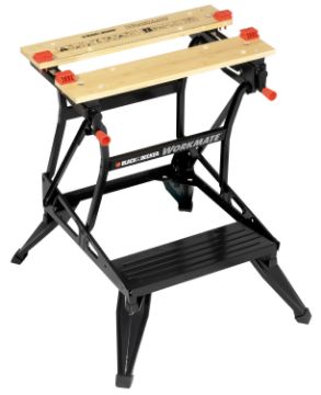 BLACK+DECKER - WorkMate Dual Height Workbench - Black