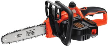 BLACK+DECKER - 250mm 18V Lithium-ion Cordless Chainsaw - Orange