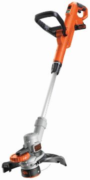 BLACK+DECKER - 280mm 18V Lithium-ion Cordless Strimmer Grass Trimmer - Orange